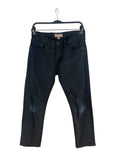 BURBERRY/Straight Pants/30/Denim/BLK/CNZHUFEIZHU