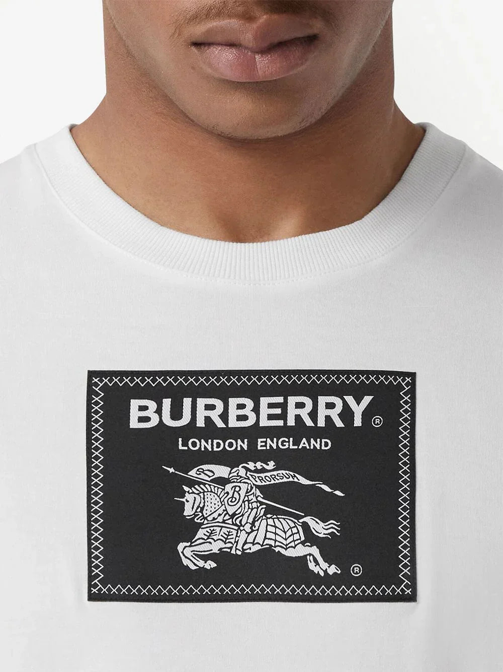 Burberry Prorsum Label Knight T-Shirt White