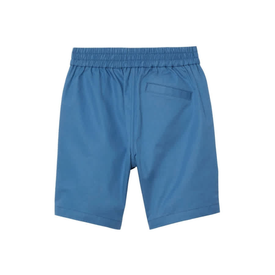 Burberry EKD Embroided Cotton Shorts