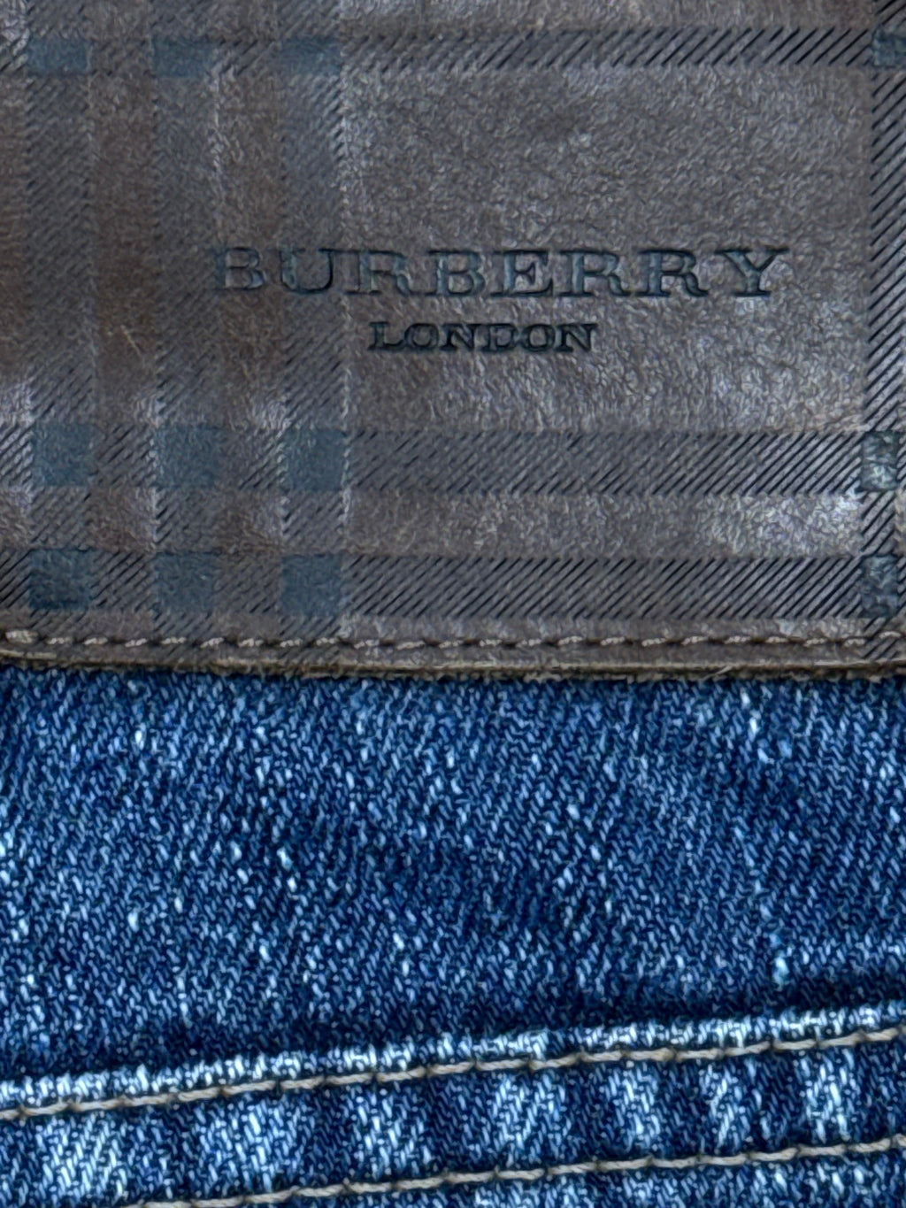 vintage Burberry jeans