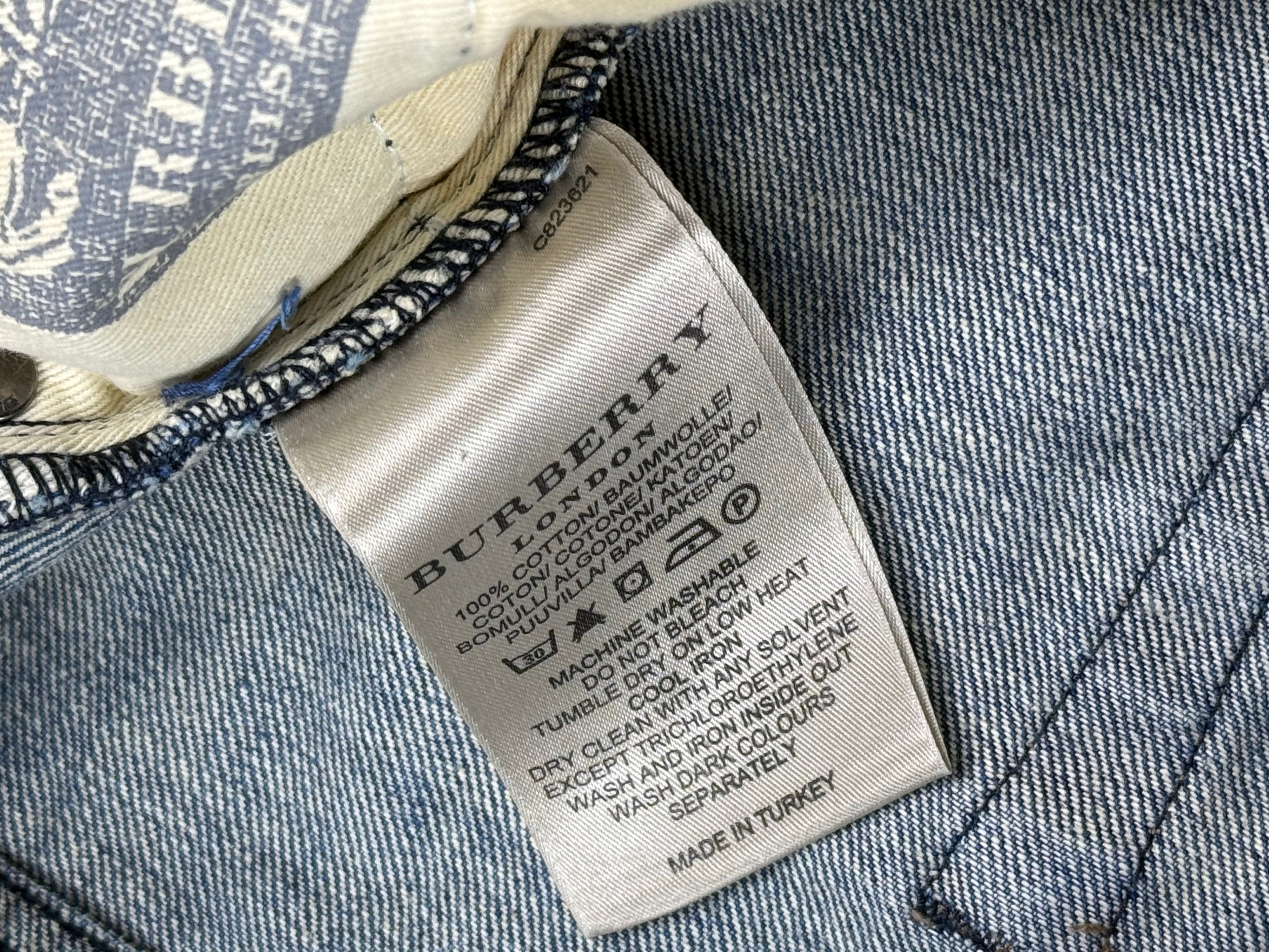 vintage Burberry jeans