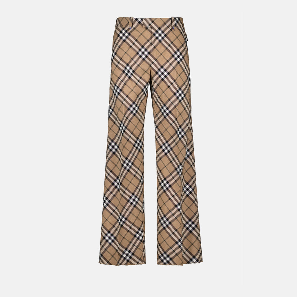 Checked Pants