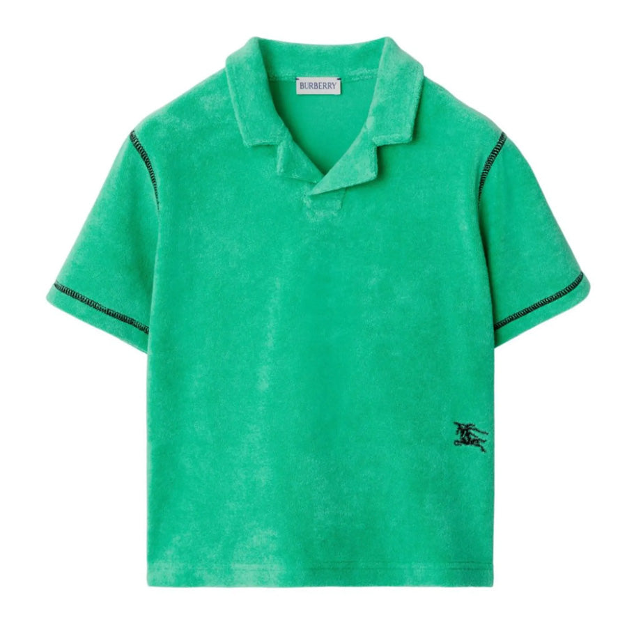 Burberry Boys EKD Towelling Polo Shirt